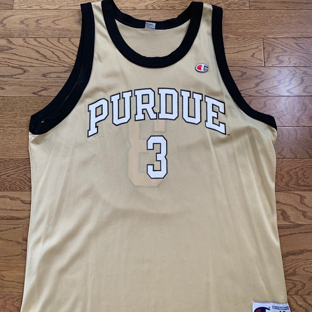 VTG Purdue Boilermakers #3 Jersey Champion XL 48 Braden Smith